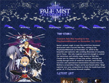 Tablet Screenshot of crescentpalemist.com